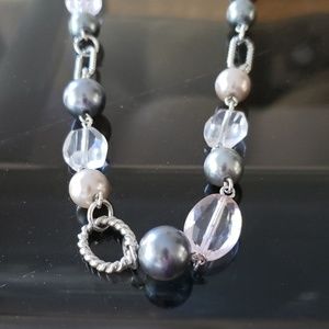 Beaded elegant long necklace